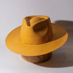 Sombrero Fedora Mostaza - Panama Hat